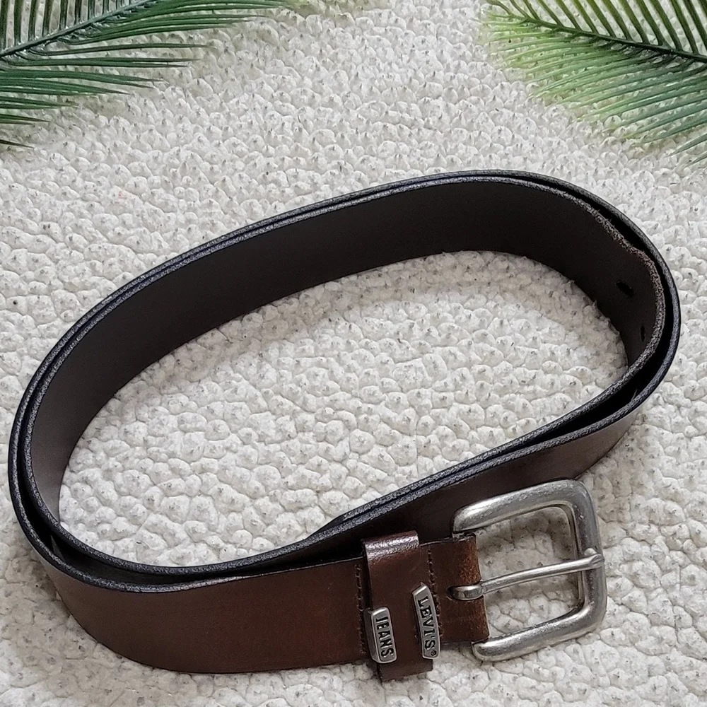 Levis Jean Brown‎ Leather Belt